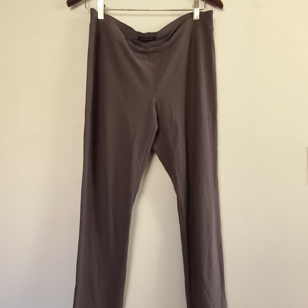 EILEEN FISHER grey casual ankle length pants